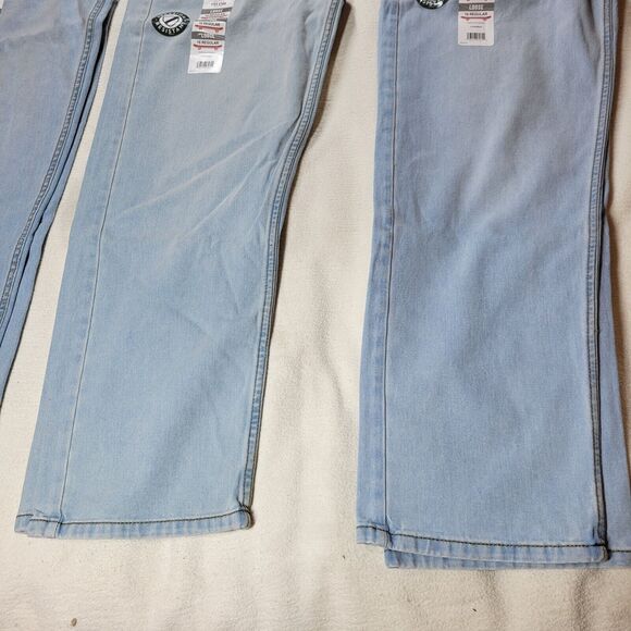 Wrangler Jeans Boys Loose Blue Sz 16 Regular Denim Pant Kid School Skater 5 Star - Picture 3 of 14